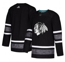 Pánské Dresy Chicago Blackhawks Blank 2019 All-Star Černá Authentic