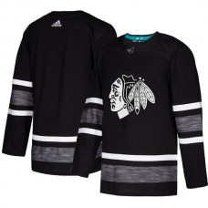 Pánské Dresy Chicago Blackhawks Blank 2019 All-Star Černá Authentic