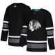 Pánské Dresy Chicago Blackhawks Blank 2019 All-Star Černá Authentic