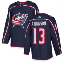 Pánské Dresy Columbus Blue Jackets Cam Atkinson 13 Navy Authentic