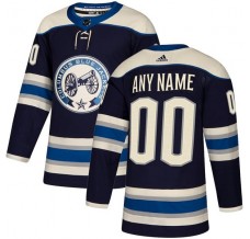 Pánské Dresy Columbus Blue Jackets Customized 2018-19 Navy Authentic