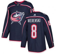 Pánské Dresy Columbus Blue Jackets Zach Werenski 8 Navy Authentic