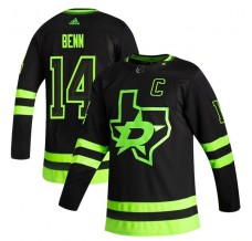 Pánské Dresy Dallas Stars Jamie Benn 14 2020-21 Černá Authentic