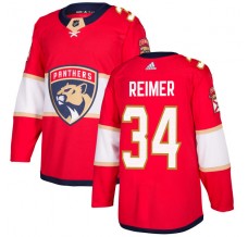 Pánské Dresy Florida Panthers James Reimer 34 Červená Authentic