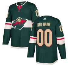Pánské Dresy Minnesota Wild Customized Zelená Authentic