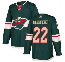 Pánské Dresy Minnesota Wild Nino Niederreiter 22 Zelená Authentic