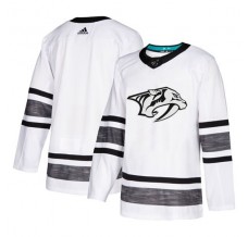 Pánské Dresy Nashville Predators Blank 2019 All-Star Bílá Authentic