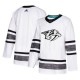 Pánské Dresy Nashville Predators Blank 2019 All-Star Bílá Authentic