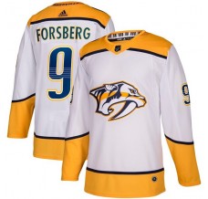 Pánské Dresy Nashville Predators Filip Forsberg 9 2018-19 Bílá Authentic