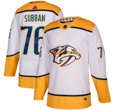 Pánské Dresy Nashville Predators P.K. Subban 76 2018-19 Bílá Authentic