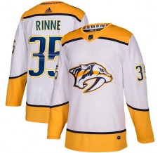 Pánské Dresy Nashville Predators Pekka Rinne 35 2018-19 Bílá Authentic