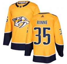 Pánské Dresy Nashville Predators Pekka Rinne 35 Zlatá Authentic