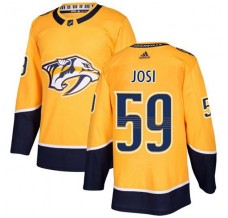Pánské Dresy Nashville Predators Roman Josi 59 Zlatá Authentic
