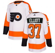 Pánské Dresy Philadelphia Flyers Brian Elliott 37 Bílá Authentic