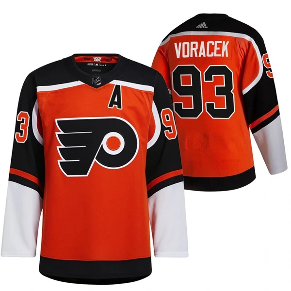 Reebok Philadelphia Flyers Jakub Voracek #93 Jersey NHL Official Mens Size  Small