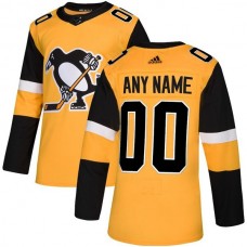 Pánské Dresy Pittsburgh Penguins Customized 2018-19 Zlatá Authentic