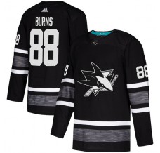 Pánské Dresy San Jose Sharks Brent Burns 88 2019 All-Star Černá Authentic