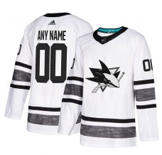 Pánské Dresy San Jose Sharks Customized 2019 All-Star Bílá Authentic
