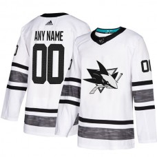 Pánské Dresy San Jose Sharks Customized 2019 All-Star Bílá Authentic