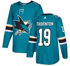 Pánské Dresy San Jose Sharks Joe Thornton 19 Teal Authentic