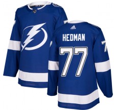 Pánské Dresy Tampa Bay Lightning Victor Hedman 77 Modrá Authentic