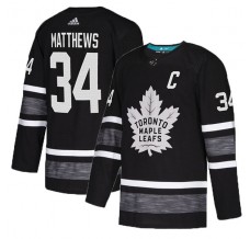 Pánské Dresy Toronto Maple Leafs Auston Matthews 34 2019 All-Star Černá Authentic