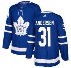 Pánské Dresy Toronto Maple Leafs Frederik Andersen 31 Modrá Authentic