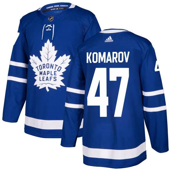 Pánské Dresy Toronto Maple Leafs Leo Komarov 47 Modrá Authentic