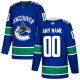 Pánské Dresy Vancouver Canucks Customized Modrá Authentic