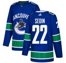 Pánské Dresy Vancouver Canucks Daniel Sedin 22 Modrá Authentic