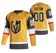 Pánské Dresy Vegas Golden Knights Customized 2020-21 Zlatá Authentic