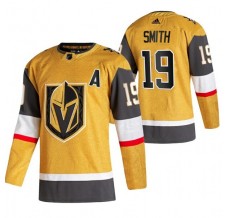 Pánské Dresy Vegas Golden Knights Reilly Smith 19 2020-21 Zlatá Authentic