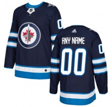 Pánské Dresy Winnipeg Jets Customized Navy Authentic